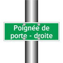 Poignée de porte - droite