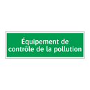 Équipement de contrôle de la pollution