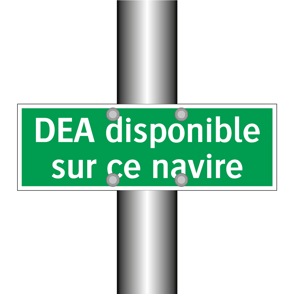 DEA disponible sur ce navire
