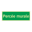 Percée murale