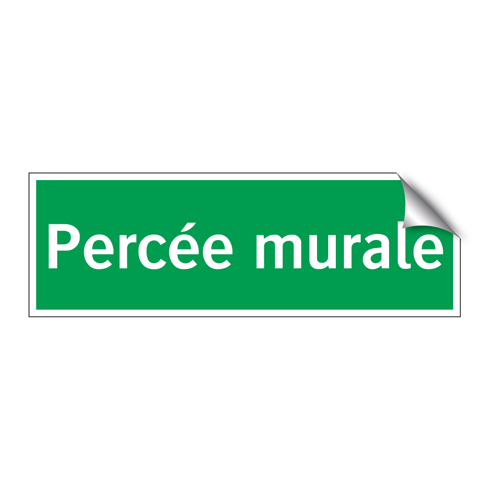 Percée murale