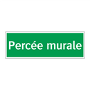 Percée murale