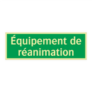 Équipement de réanimation