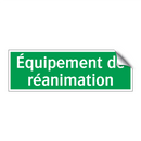 Équipement de réanimation