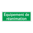 Équipement de réanimation