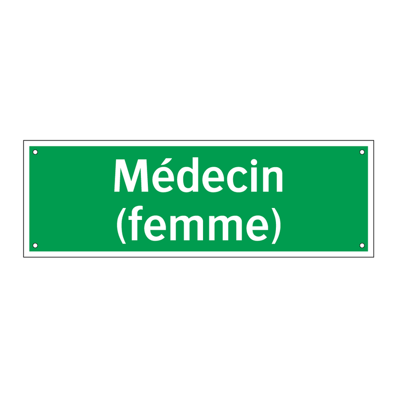Médecin (femme)