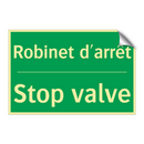 Robinet d'arrêt - Stop valve