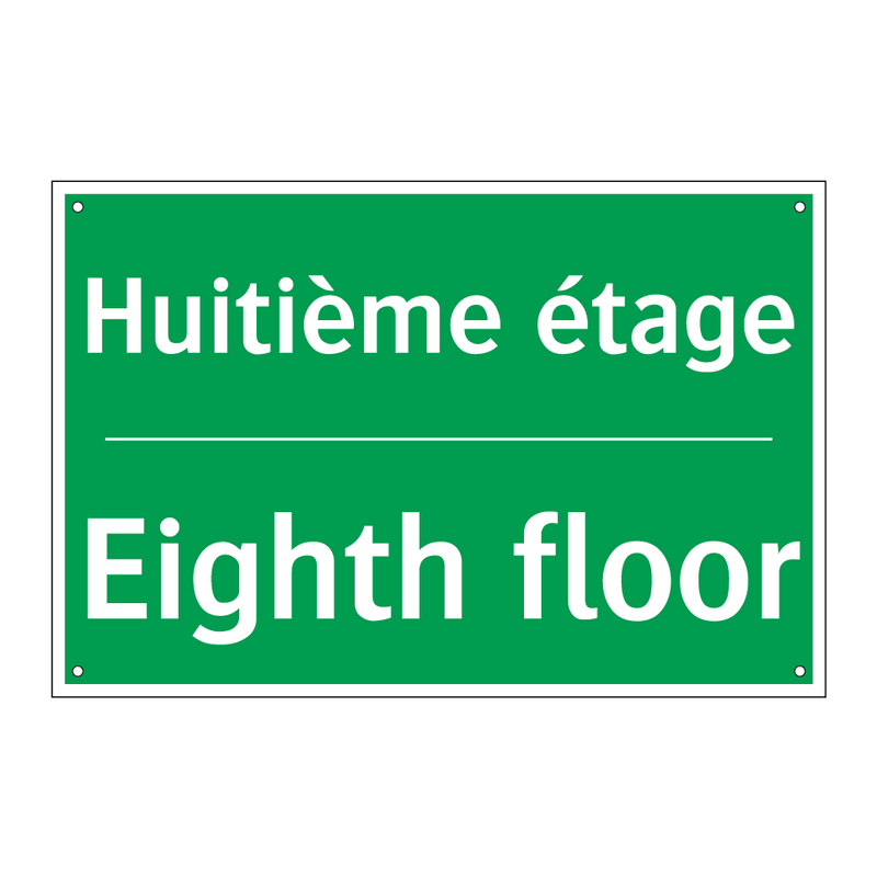Huitième étage - Eighth floor