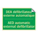 DEA défibrillateur externe automatique /.../ - AED automatic external defibrillator /.../