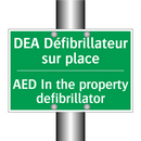 DEA Défibrillateur sur place - AED In the property defibrillator /.../