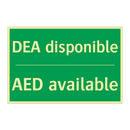 DEA disponible - AED available