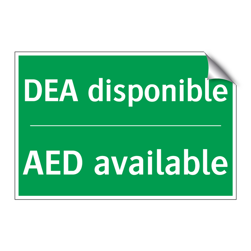 DEA disponible - AED available