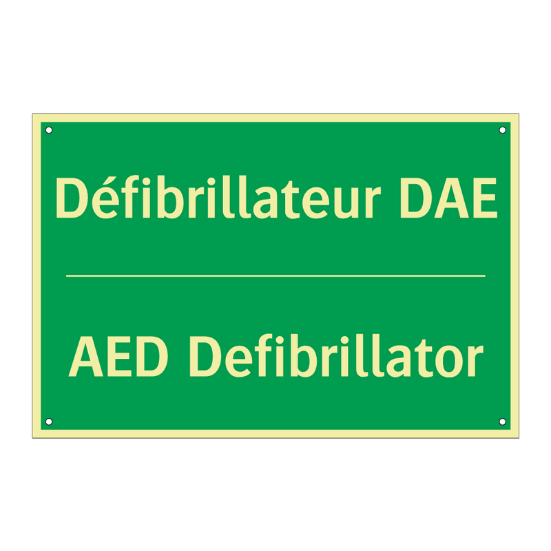 Défibrillateur DAE - AED Defibrillator