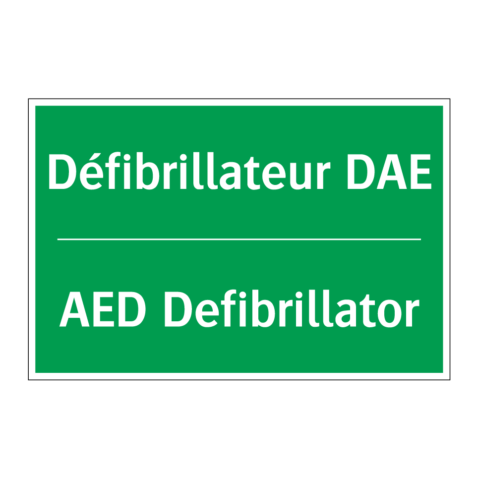 Défibrillateur DAE - AED Defibrillator