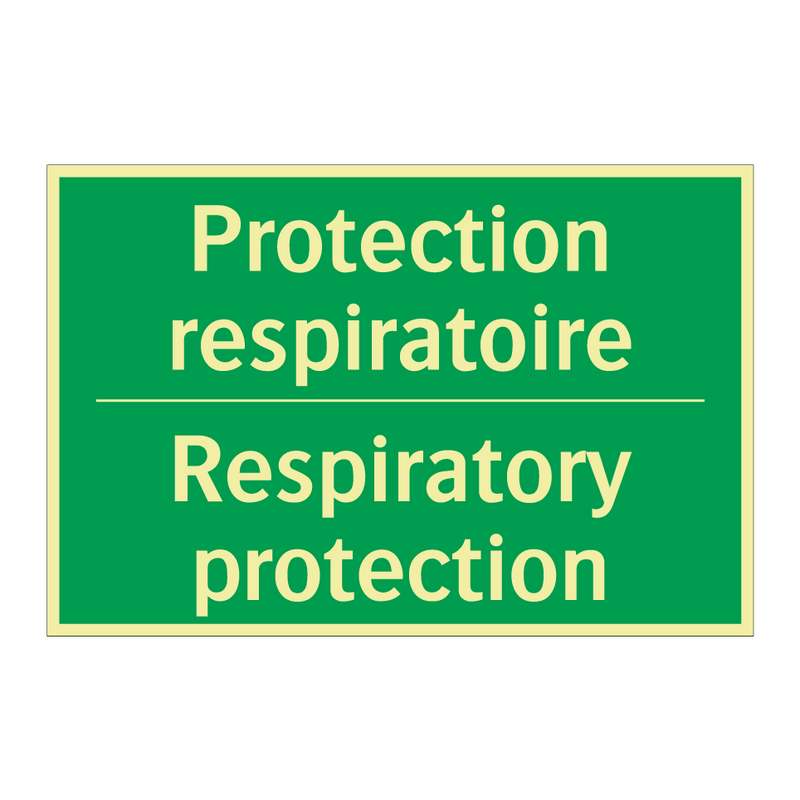 Protection respiratoire - Respiratory protection