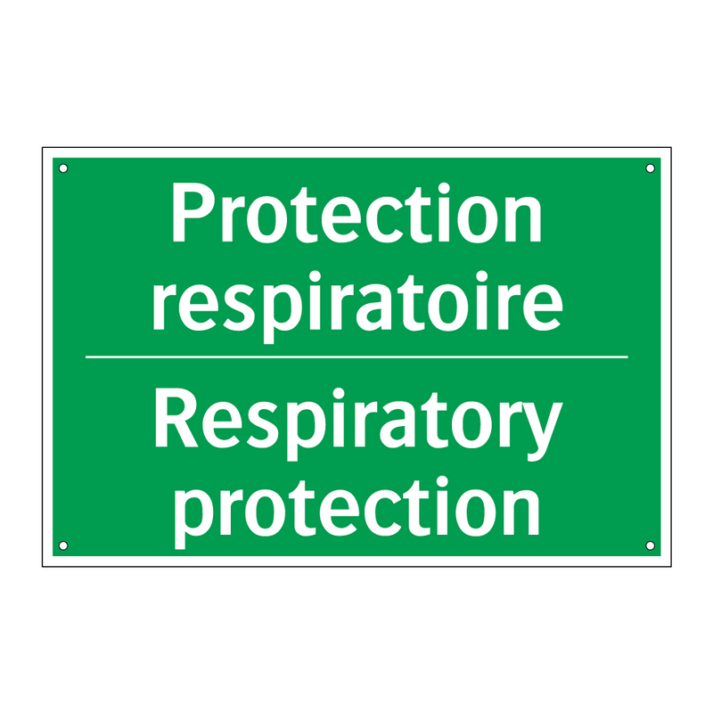 Protection respiratoire - Respiratory protection