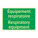 Équipement respiratoire - Respiratory equipment