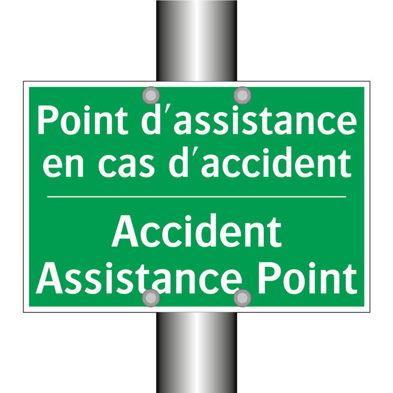 Point d'assistance en cas d'accident /.../ - Accident Assistance Point