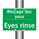 Rinçage des yeux - Eyes rinse