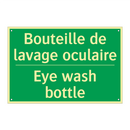 Bouteille de lavage oculaire - Eye wash bottle