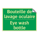 Bouteille de lavage oculaire - Eye wash bottle