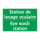 Station de lavage oculaire - Eye wash station