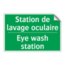 Station de lavage oculaire - Eye wash station