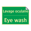 Lavage oculaire - Eye wash