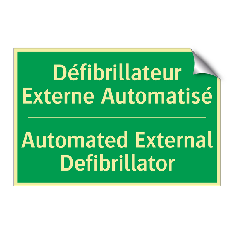 Défibrillateur Externe Automatisé /.../ - Automated External Defibrillator /.../