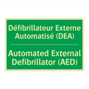 Défibrillateur Externe Automatisé /.../ - Automated External Defibrillator /.../