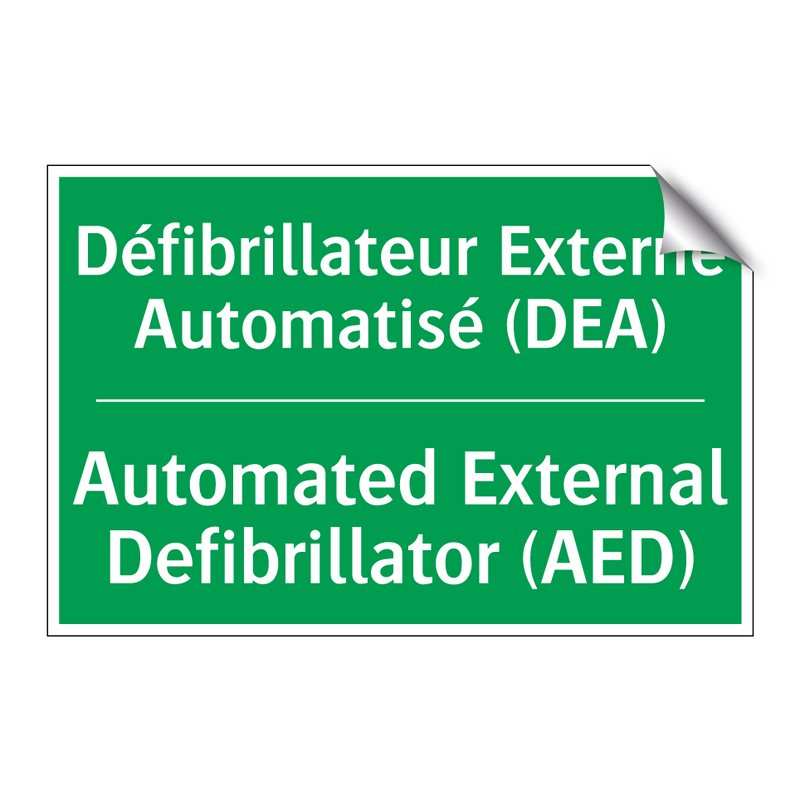 Défibrillateur Externe Automatisé /.../ - Automated External Defibrillator /.../
