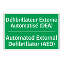 Défibrillateur Externe Automatisé /.../ - Automated External Defibrillator /.../