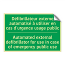 Défibrillateur externe automatisé /.../ - Automated external defibrillator /.../
