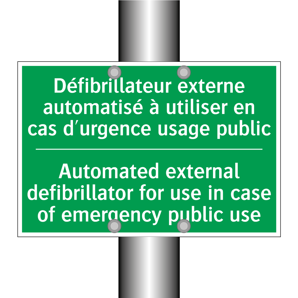 Défibrillateur externe automatisé /.../ - Automated external defibrillator /.../