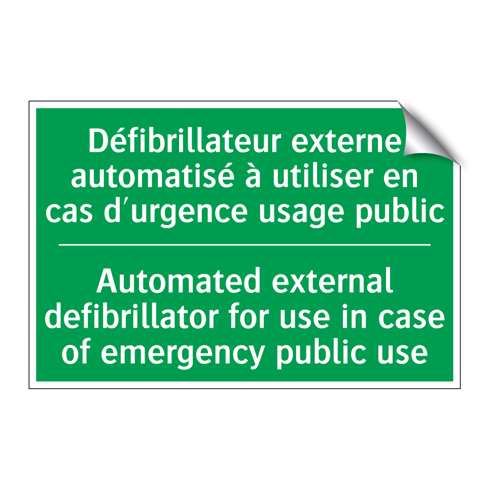 Défibrillateur externe automatisé /.../ - Automated external defibrillator /.../