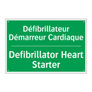 Défibrillateur Démarreur Cardiaque /.../ - Defibrillator Heart Starter