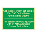 Cet établissement est équipé d'un /.../ - This establishment is equipped /.../