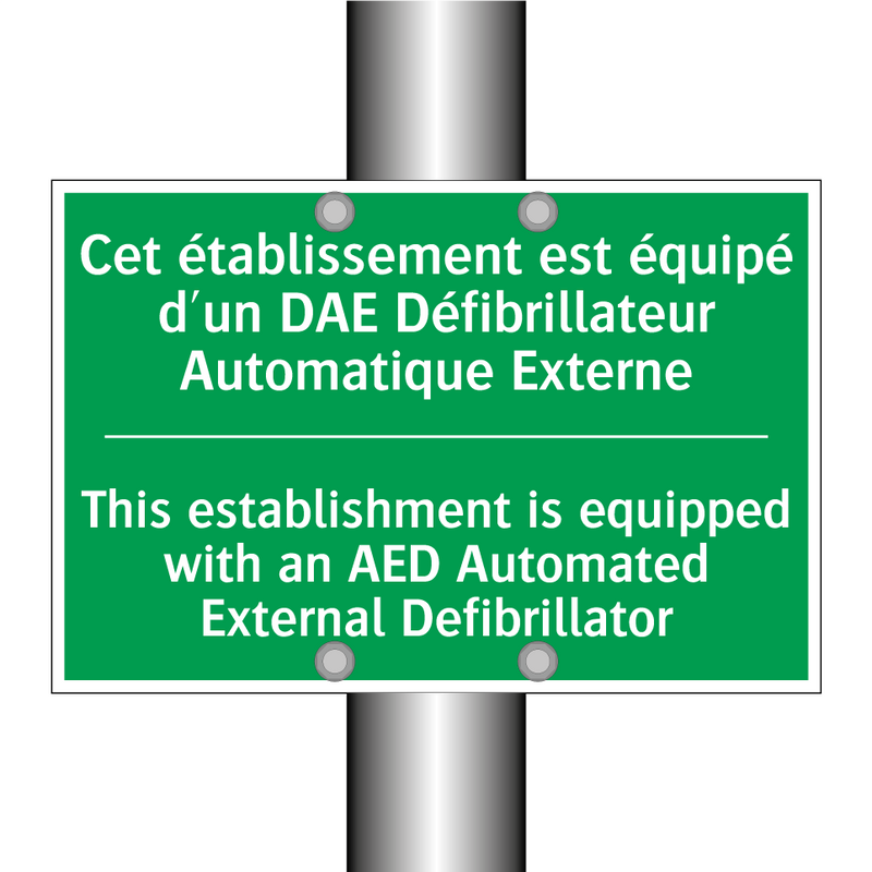 Cet établissement est équipé d'un /.../ - This establishment is equipped /.../