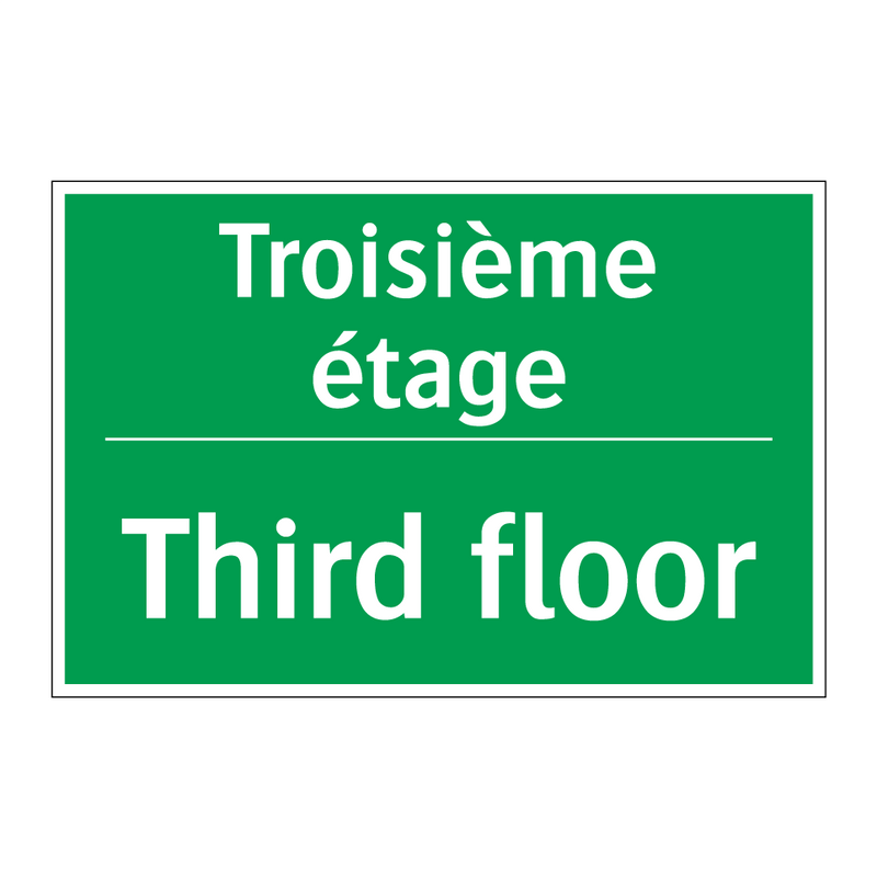 Troisième étage - Third floor