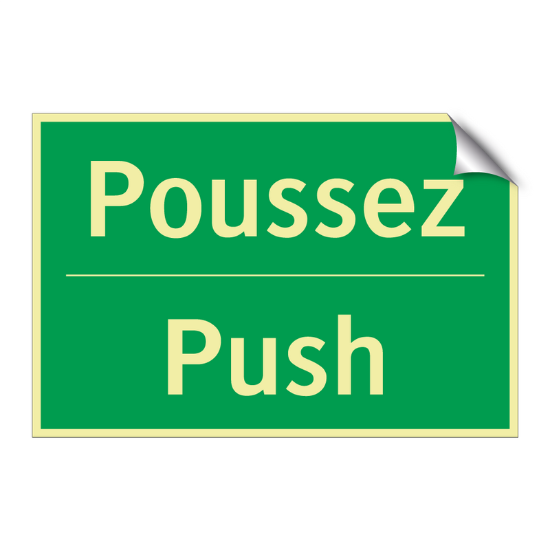 Poussez - Push