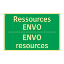 Ressources ENVO - ENVO resources