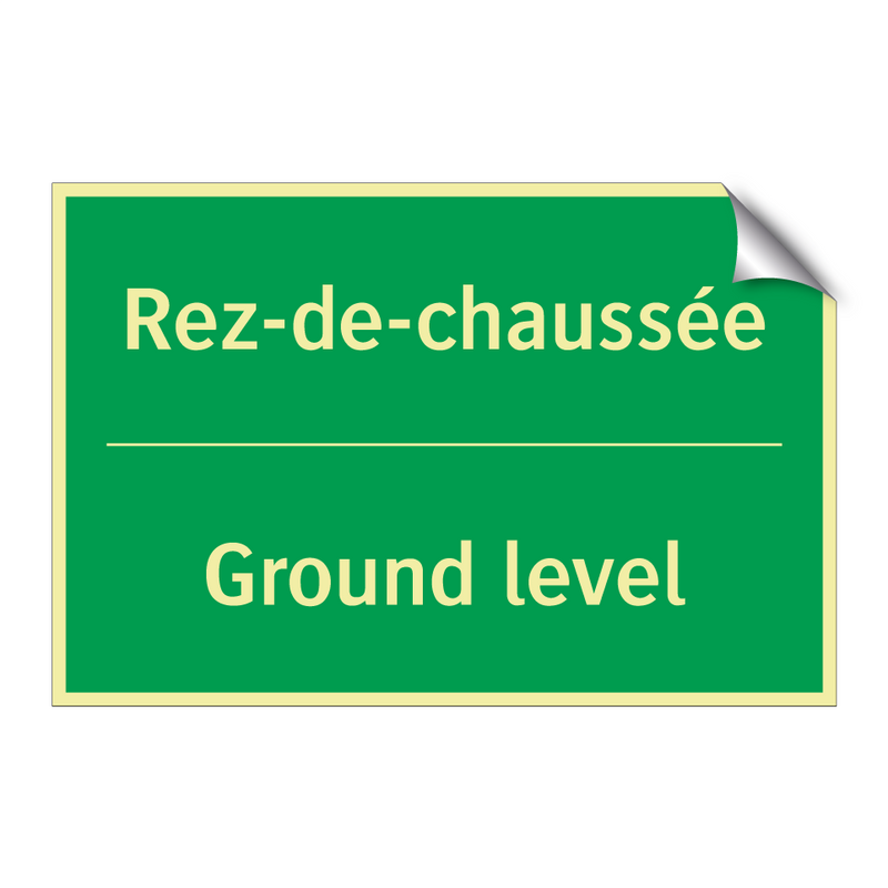 Rez-de-chaussée - Ground level