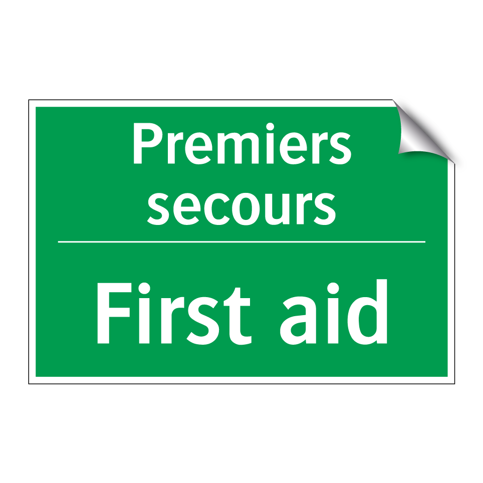 Premiers secours - First aid