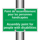 Point de rassemblement pour les /.../ - Assembly point for people with /.../