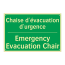 Chaise d'évacuation d'urgence - Emergency Evacuation Chair