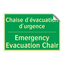 Chaise d'évacuation d'urgence - Emergency Evacuation Chair