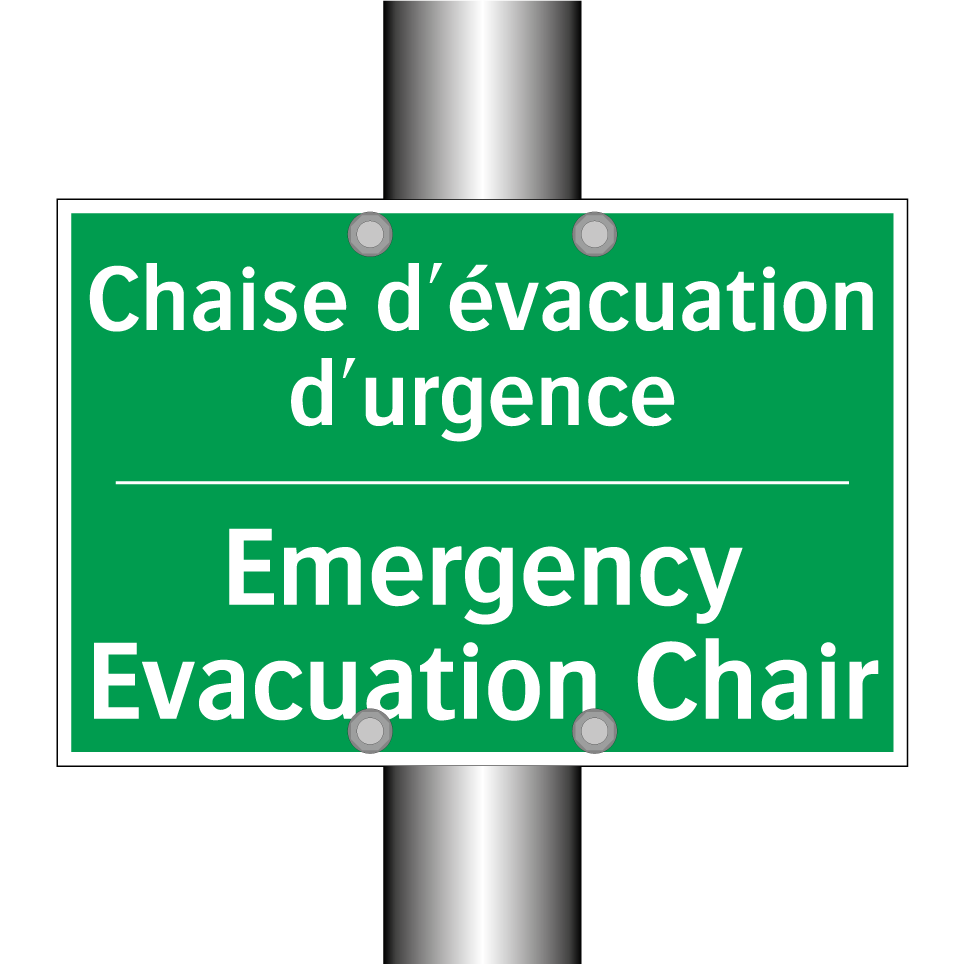 Chaise d'évacuation d'urgence - Emergency Evacuation Chair