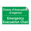 Chaise d'évacuation d'urgence - Emergency Evacuation Chair