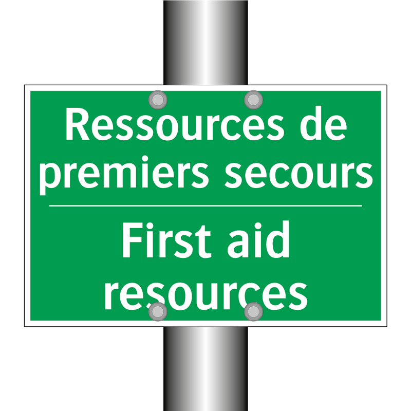 Ressources de premiers secours - First aid resources