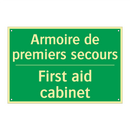 Armoire de premiers secours - First aid cabinet